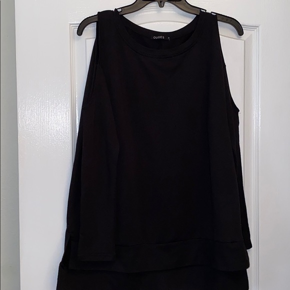 Ouges black cold shoulder sweatshirt - Picture 1 of 3